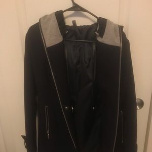 Blua Navy warm zip-up jacket